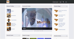 Desktop Screenshot of christianrap.com